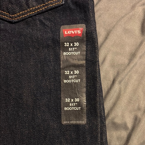 NWT Levi's Classic 517 Dark Blue Jeans - Picture 2 of 7